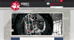 Desktop Screenshot of korbinsarchery.com